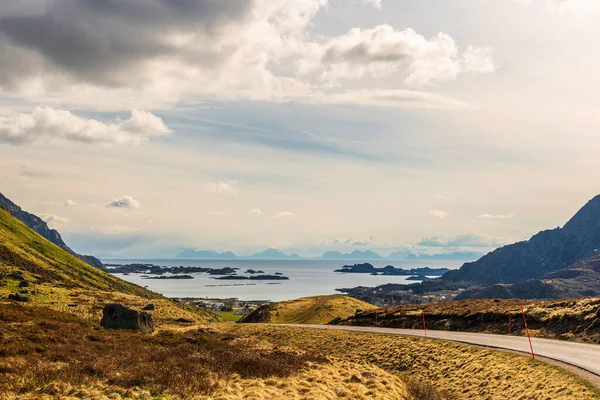 Norveç manzarası manzarası  