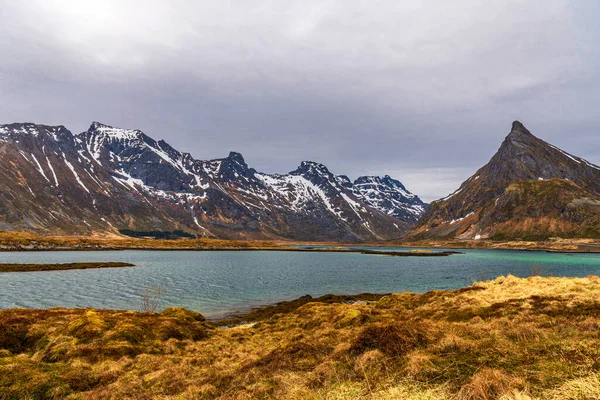 Norveç manzarası manzarası 