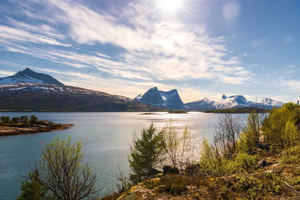 Landschappelijk Overzicht Van Het Noorse Landschap — Stockfoto