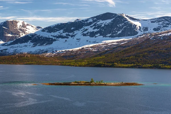 Scénický Výhled Horská Krajina Jezero — Stock fotografie