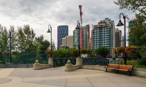 Paisaje Urbano Con Edificios Modernos — Foto de Stock