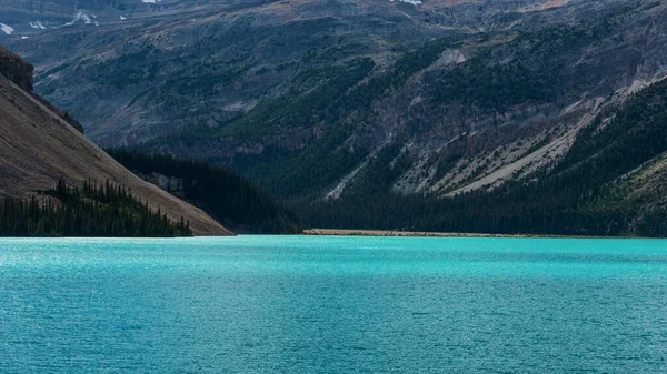 Landschap Met Meer Bergen Banff National Park Alberta Canada — Stockfoto