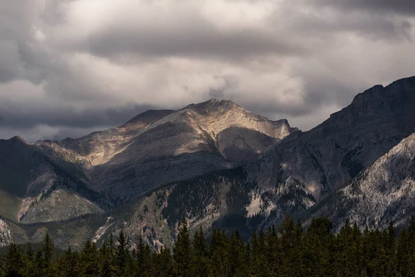 Hermosa Vista Natural Parque Nacional Banff Alberta Canadá —  Fotos de Stock