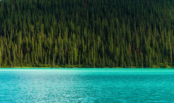 Bela Paisagem Natural Com Lago Montanhas Banff National Park Canadá — Fotografia de Stock