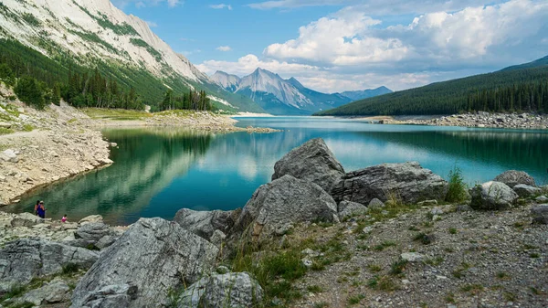Φυσικό Τοπίο Στο Banff National Park Καναδάς — Φωτογραφία Αρχείου