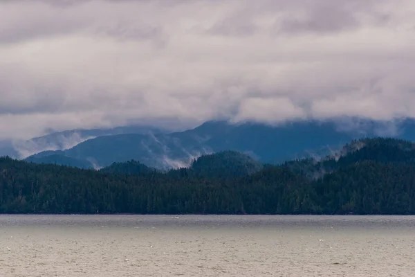 Prachtige Rustige Natuur Met Kustlijn Bergen Brits Columbia Canada — Stockfoto