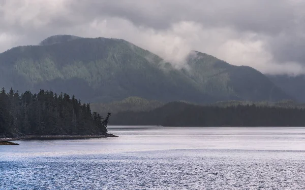 Prachtige Rustige Natuur Met Kustlijn Bergen Brits Columbia Canada — Stockfoto