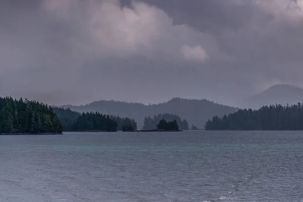 Prachtige Rustige Natuur Met Kustlijn Bergen Brits Columbia Canada — Stockfoto