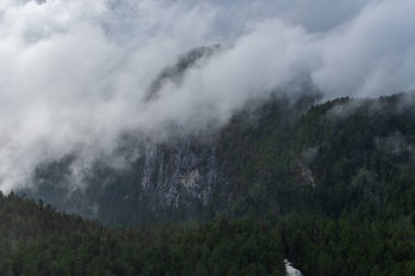 Britanya Kolumbiyası, Kanada 'da güzel huzurlu doğal manzara 