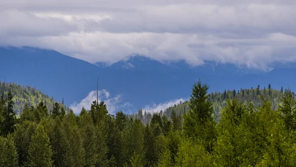 Όμορφο Ορεινό Τοπίο Στην Αλμπέρτα Καναδάς — Φωτογραφία Αρχείου