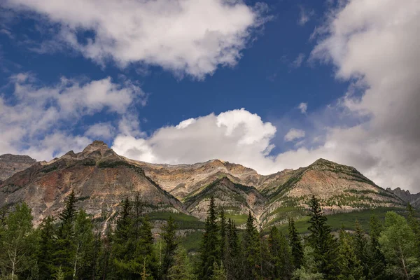 Bellissimo Paesaggio Montano Alberta Canada — Foto Stock