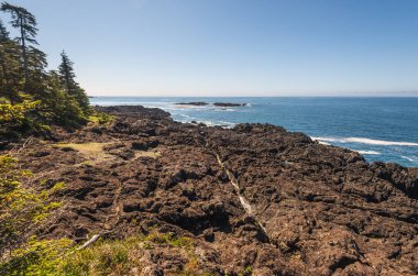 Manzaralı deniz manzarası ve deniz manzarası
