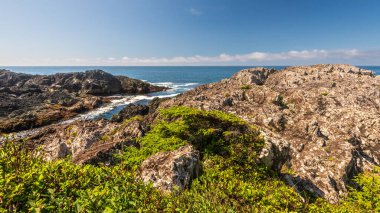 Manzaralı deniz manzarası ve deniz manzarası