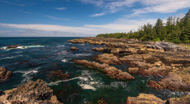 Manzaralı deniz manzarası ve deniz manzarası