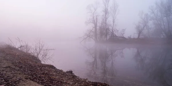 Krásná Klidná Přírodní Scenérie Řekou Ticino Itálie — Stock fotografie