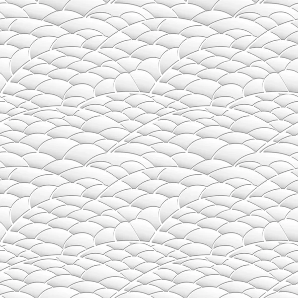 Texture sans couture des collines naturelles en papier — Image vectorielle