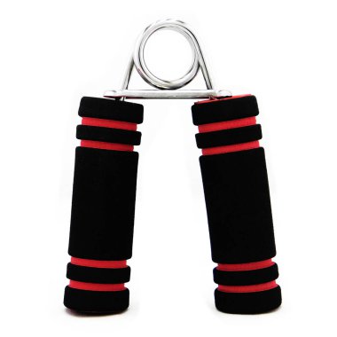 Metalik el tutuşu ön kol gücü egzersiz ekipmanlarını güçlendirir kavramayı güçlendirir, rehabilitasyon bileklerini güçlendirir ve parmaklarını güçlendirerek siyah ve kırmızı kas gücünü oluşturur.