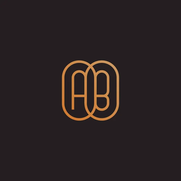 Monogram AB — Stockvector