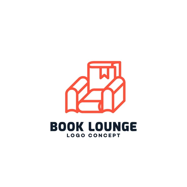Reservar logo lounge — Archivo Imágenes Vectoriales