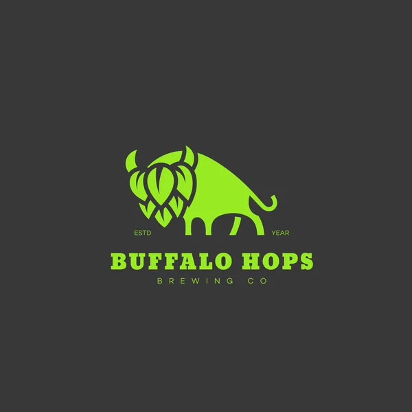 Logotipo de Buffalo — Archivo Imágenes Vectoriales