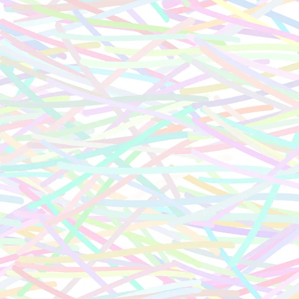 シームレスな複雑に入り組んだ線 白い背景の上の抽象的な線 ベクトル図 — ストックベクタ