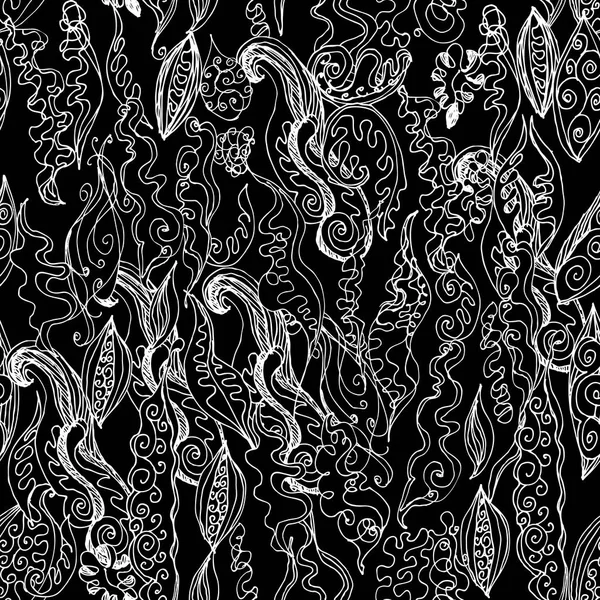 Рисунок Черном Фоне Белым Контуром Современный Дизайн Карты Баннер Векторная — стоковый вектор