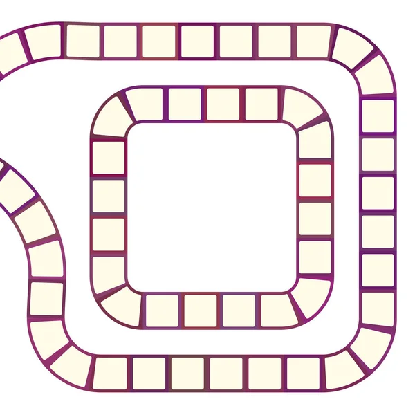 Abstracte Futuristisch Doolhof Spiraalvormig Patroon Sjabloon Voor Spelletjes Voor Kinderen — Stockvector