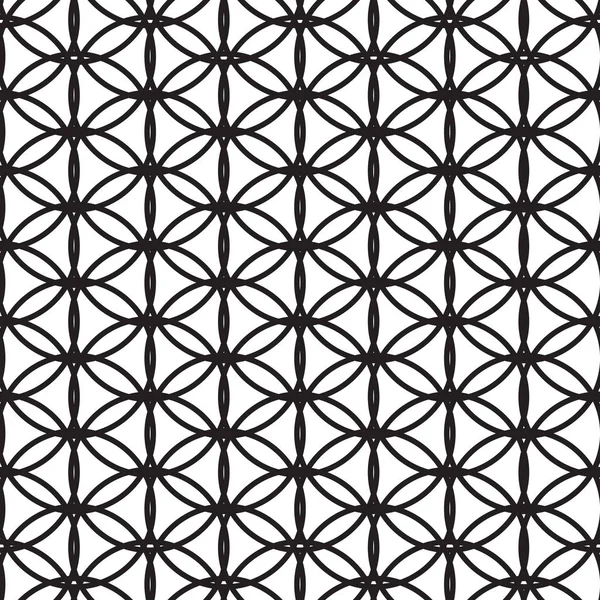 Rhombuses Abstract Motif Geometric Background Grid Print Lattice Vintage Decoration — Stock Vector