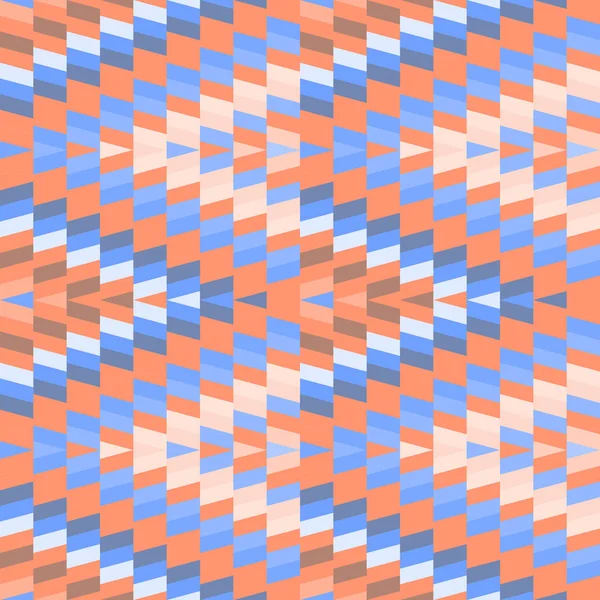 无缝图案土耳其地毯粉红色天空蓝色橙色米色 传统民间几何饰品的拼接马赛克东方基林地毯 部落风格 向量例证 — 图库矢量图片