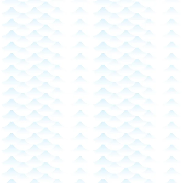 Бесшовный Шаблон Абстрактного Масштаба Масштабирует Простой Фон Рисунком Круга Синий — стоковый вектор