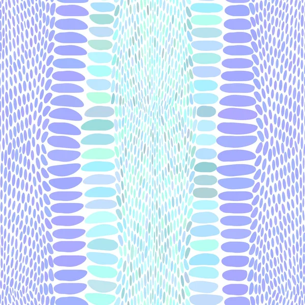 Schlangenhaut schuppt Textur. nahtloses Muster lila blau grau lila isoliert auf weißem Hintergrund. einfache Ornament, kann für Stoffe, Tapeten verwendet werden. Vektor — Stockvektor