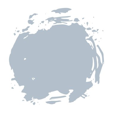 Pankart tasarımı boya lekesi İskandinav tarzı gri arka planda izole edilmiş. Mevsimin en basit süs trendi. Metnin için soyut şablon çerçevesi, boşluğu kopyala. Vektör illüstrasyonu