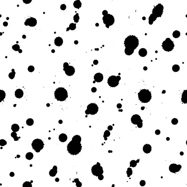 Классический Винтажный Бесшовный Рисунок Чернильной Точкой Текстурные Гранжевые Карандаши Чернилами — стоковый вектор