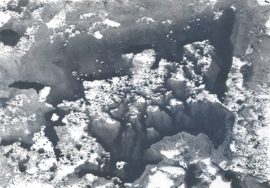 Tek tip teknikli siyah gri boya, taklit mermer ve granit tasarımınız için soyut doku arkaplanı. Kağıt mermer, su yüzeyinin tasarımı, benzersiz tek tip..