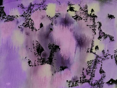 monotip tekniğinde koyu doymuş mor renk gradyanı, mermer suluboya, tasarımın için soyut doku arkaplanı