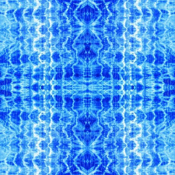 kravat boyası antik direnç-boyama teknikleri. Pamuk kumaş basit motifler, monokromatik renk şemaları, modaya uygun giysiler üzerinde Indigo mavisi dikişsiz desen.