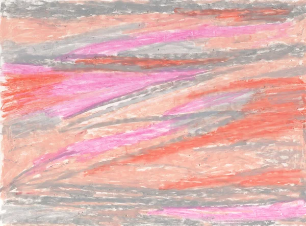 Biały Różowy Szary Pomarańczowy Gradient Pastelowe Kredki Abstrakcyjne Tekstury Tło — Zdjęcie stockowe