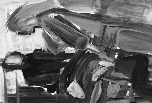 gri siyah ve beyaz gradyan, akrilik boya monotip tekniği, soyut doku tasarımı için arka plan çizimi.