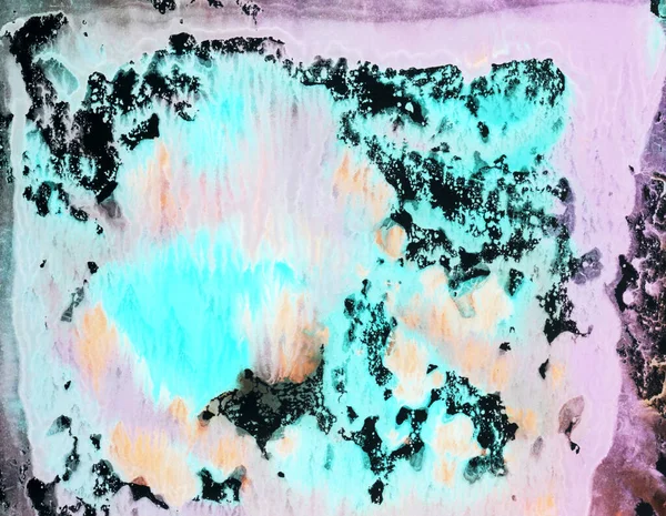 Μπεζ Ροζ Μωβ Μπλε Λιλά Χρώμα Τεχνική Μονότυπου Αφηρημένη Υφή — Φωτογραφία Αρχείου