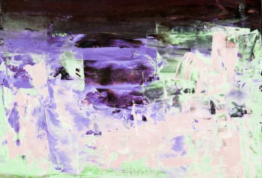 El çizimi Sanat Yazısı Soyut Modern Akrilik Yağlı Boyama. İskandinav tarzı. Soyutlama Posteri, çağdaş parlak doku boya palet bıçağı fırça darbeleri Siyah pembe eflatun