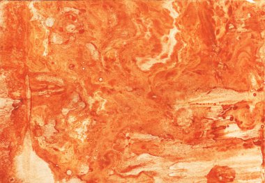 Suluboya lekeleri pembe, kırmızı. Parlak renkli resim, çağdaş sanat. Gouache akrilik mozaik boya, soyut doku el çizimi gradyan arka plan tasarımınız için.