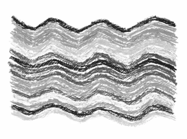 Biały Szary Monochromatyczny Gradient Kredki Abstrakcyjne Retro Dla Projektu Szkic — Zdjęcie stockowe