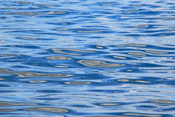 Superficie Del Mare Con Riflesso Del Cielo — Foto Stock