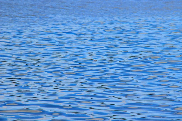 Ytan Havet Med Återspegling Himlen — Stockfoto