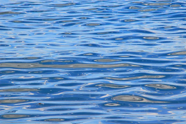 Superfície Mar Com Reflexo Céu — Fotografia de Stock