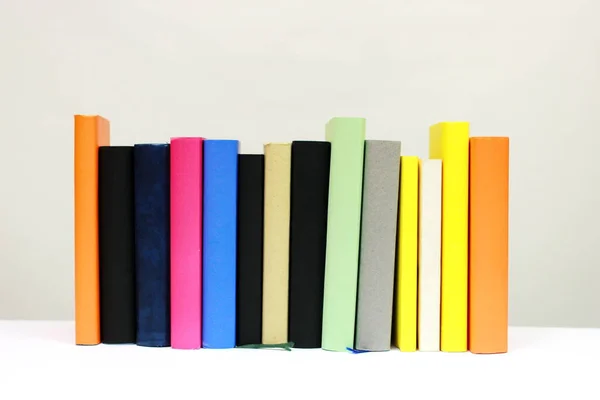 Stack Books White — Stock Photo, Image