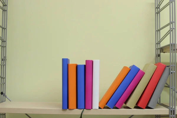 Books Shelf — Stock Photo, Image