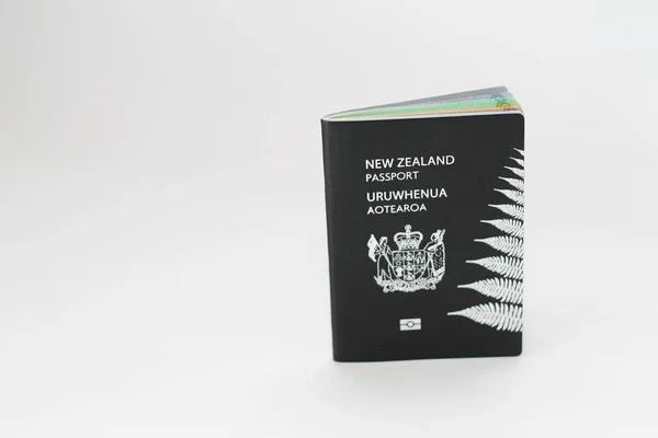 Nueva Zelanda Pasaporte Blanco — Foto de Stock