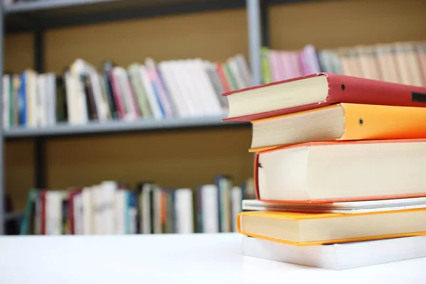 Stack Books Library — Stock Photo, Image