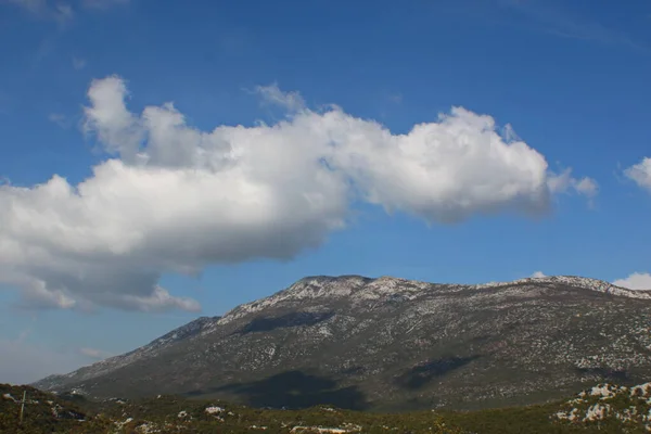 Blauer Himmel Mit Weißen Wolken — Stockfoto